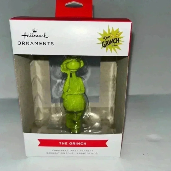 HALLMARK 2022 Dr. Suess The Grinch NIB ornament collectable - Picture 5 of 5